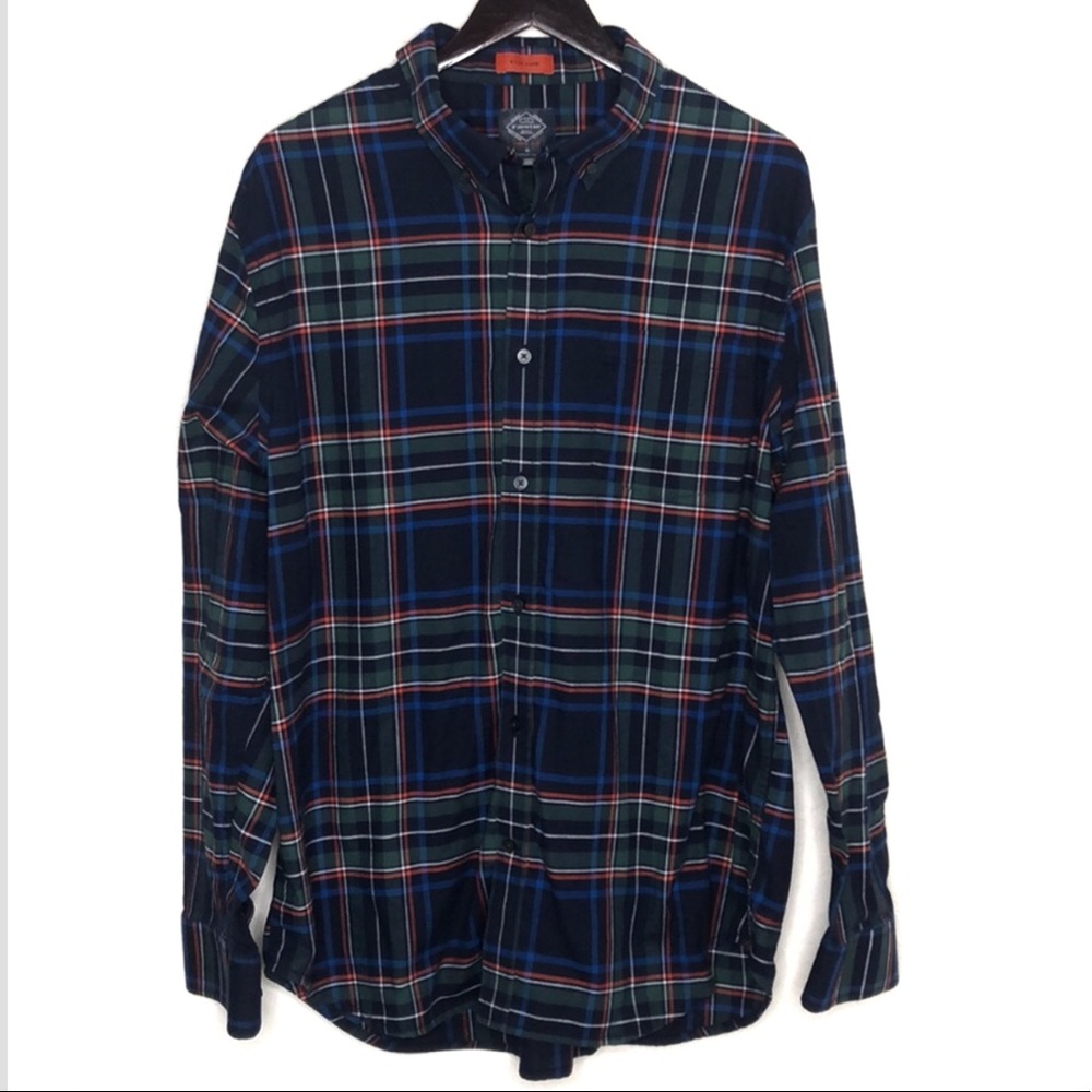 Easy Care Comfort Flex Classic Long Sleeve Button